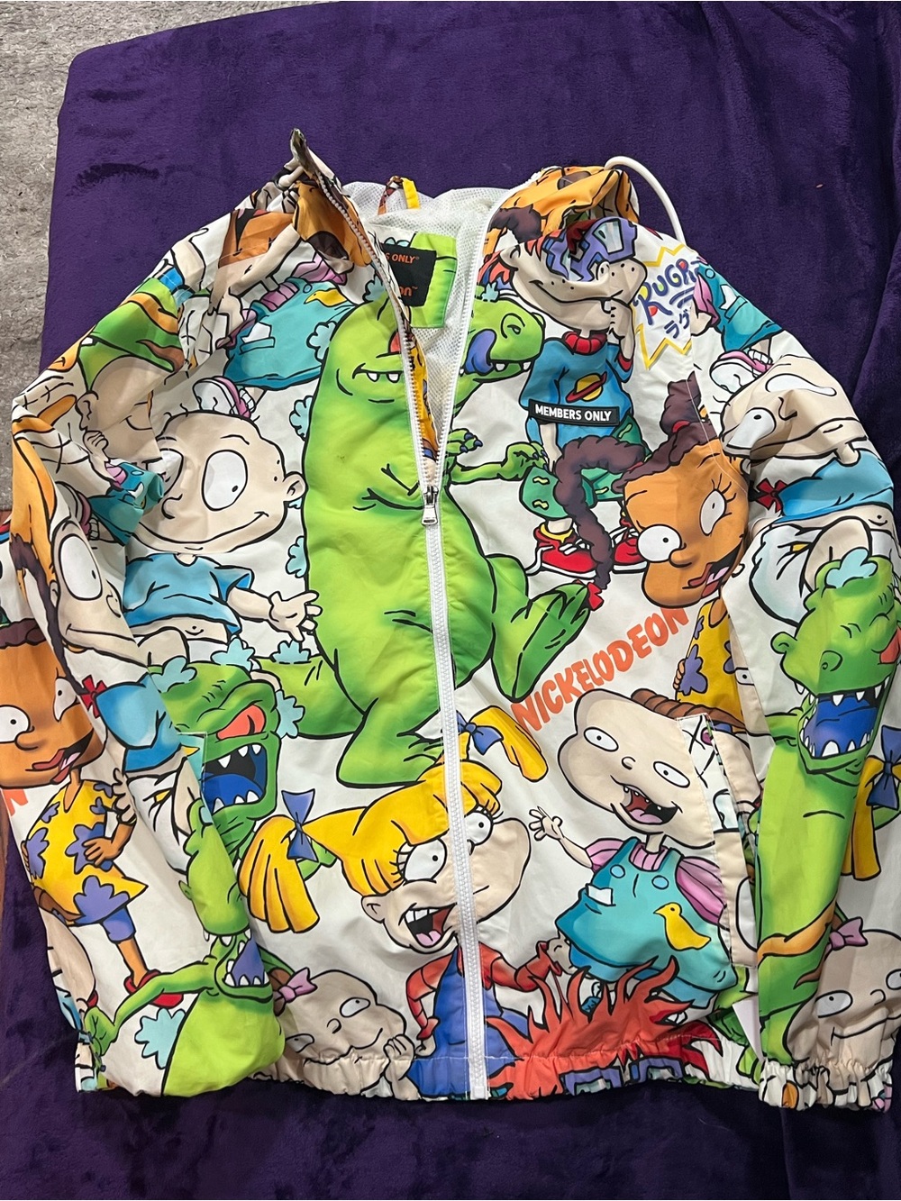 Nickelodeon x Rugrats Graphic Zip Jacket - Multicolor